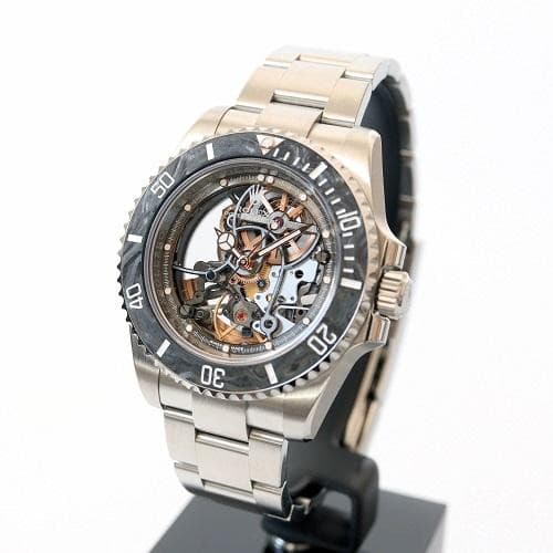 Rolex Submariner "Skeleton Artisans de Geneve Andrea Pirlo Project" black dial Oyster band Reference 116610LN 2 Submariner Skeleton Artisans de Geneve Andrea Pirlo Project-Watches-Time Of Replica