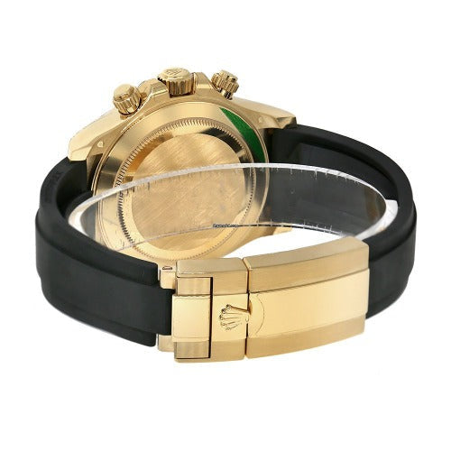 Rolex Cosmograph Daytona “Eye of the Tiger” 18 ct yellow gold black diamond pavé dial Oysterflex band Reference 116588TBR 3 Rolex Cosmograph Daytona “Eye of the Tiger” 18 ct yellow gold black diamond pavé dial Oysterflex band Reference 116588TBR - Image 3