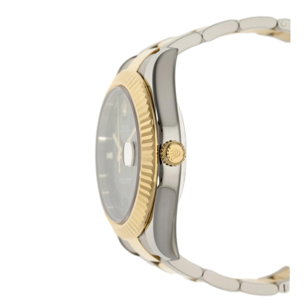 Rolex Datejust 41 Oyster Perpetual Oystersteel and yellow gold slate dial Oyster band Reference 126333 3 Rolex Datejust 41 Oyster Perpetual Oystersteel and yellow gold slate dial Oyster band Reference 126333 - Image 3