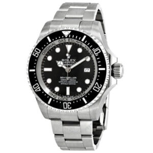 Rolex Deepsea 43 Oyster Perpetual Oystersteel Cerachrom bezel insert in black ceramic Oyster band Reference 126660-0002