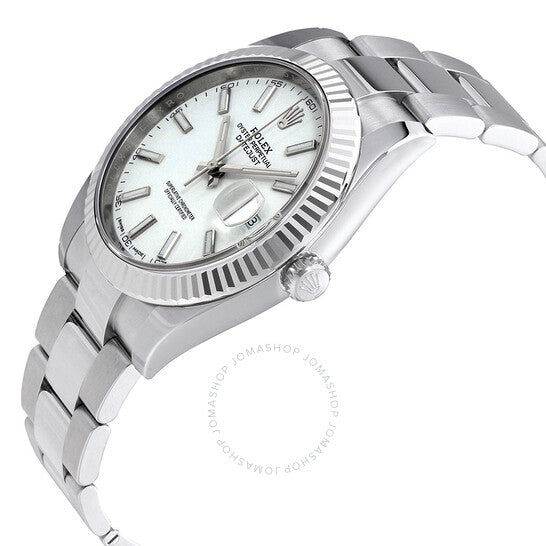 Rolex Datejust 41 Oyster Perpetual Oystersteel and white gold white dial Oyster band Reference 126334 2 Rolex Datejust 41 Oyster Perpetual Oystersteel and white gold white dial Oyster band Reference 126334 - Image 2