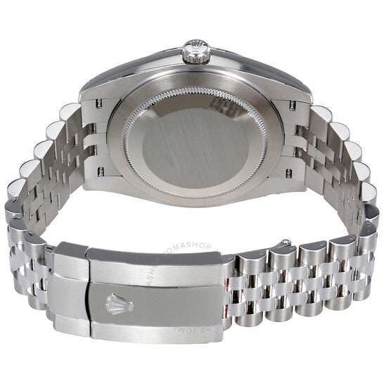 Rolex Datejust 41 Oyster Perpetual Oystersteel and white gold bright black dial Jubilee bracelet Reference 126334 2 Rolex Datejust 41 Oyster Perpetual Oystersteel and white gold bright black dial Jubilee bracelet Reference 126334 - Image 2