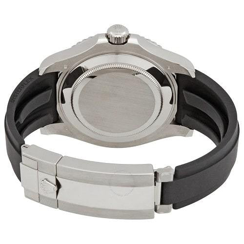 Rolex Yacht-Master 42 Oyster Perpetual 18 ct white gold black dial Oysterflex band Reference 226659 3 Yacht-Master Silver 40 mm-Watches-Time Of Replica