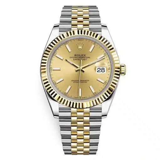 Rolex Datejust 41 Oyster Perpetual Oystersteel and yellow gold champagne-colour dial Jubilee band Reference 126333 1 Rolex Datejust 41 Oyster Perpetual Oystersteel and yellow gold champagne-colour dial Jubilee band Reference 126333