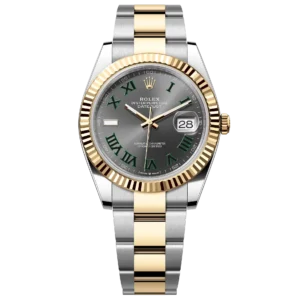 Rolex Datejust 41 Oyster Perpetual Oystersteel and yellow gold Slat Dial Oyster bracelet Reference 126333