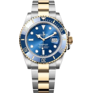 Rolex Submariner Date 41 Oyster Perpetual Oystersteel and yellow gold Cerachrom bezel insert in blue ceramic royal blue dial Oyster band Reference 126613LB
