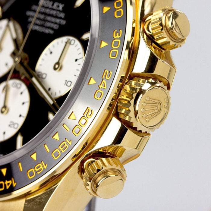 Rolex Cosmograph Daytona "Le Mans" 18 ct yellow gold bright black and white dial Oyster band Reference 126528LN 2 Rolex Cosmograph Daytona "Le Mans" 18 ct yellow gold bright black and white dial Oyster band Reference 126528LN - Image 2