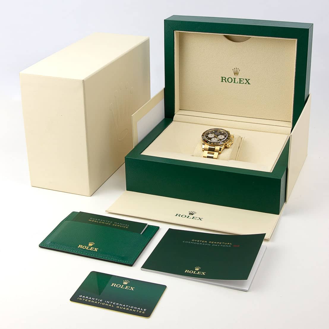 Rolex Cosmograph Daytona "Le Mans" 18 ct yellow gold bright black and white dial Oyster band Reference 126528LN 4 Rolex Cosmograph Daytona "Le Mans" 18 ct yellow gold bright black and white dial Oyster band Reference 126528LN - Image 4