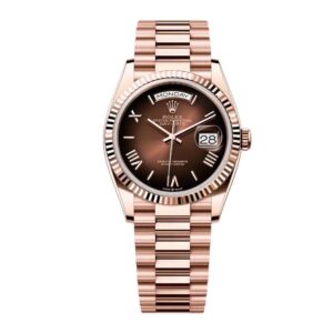 Rolex Day-Date 40 | REF. 228235 | CHOCOLATE Roman Dial DIAL | Box & Papers