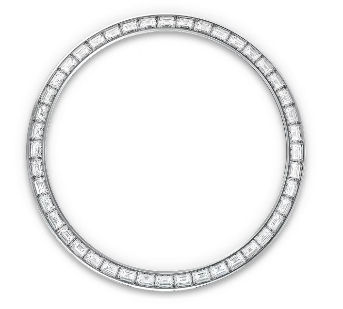 Rolex Land-Dweller 36 Oyster Perpetual platinum ice-blue honeycomb-motif diamond-set dial Flat Jubilee band Reference 127286TBR 3 Rolex Land-Dweller 36 Oyster Perpetual platinum ice-blue honeycomb-motif diamond-set dial Flat Jubilee band Reference 127286TBR - Image 3