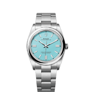 Rolex Oyster Perpetual 41 Tiffany Blue dial Oyster bracelet Reference 134300