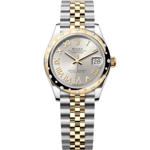 Oyster, 31 mm, Oystersteel, yellow gold and diamonds, Reference 278343RBR