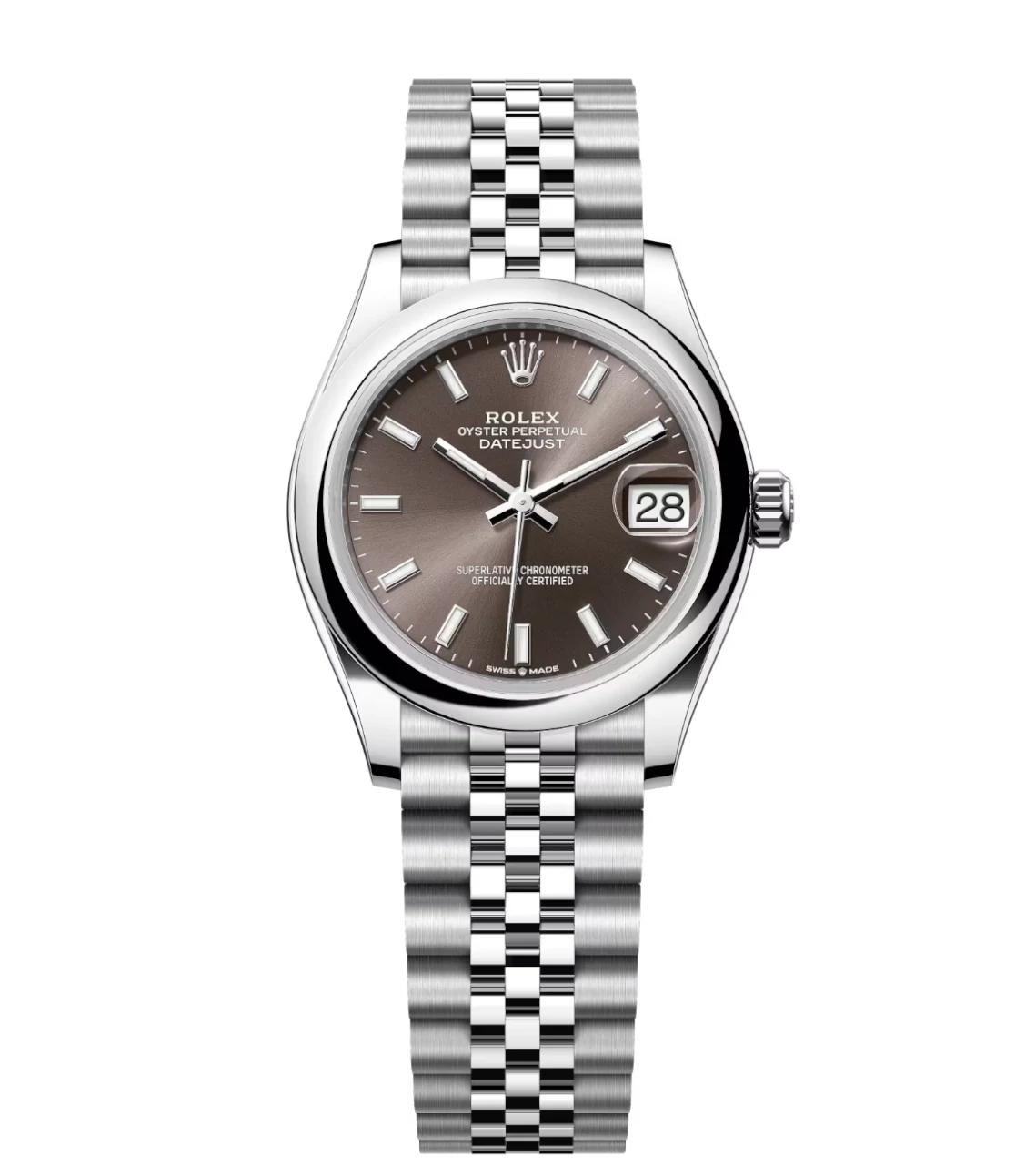 Rolex Datejust 31 Oyster Perpetual Oystersteel dark grey dial Jubilee band Reference 278240 1 Rolex Datejust 31 Oyster Perpetual Oystersteel dark grey dial Jubilee band Reference 278240