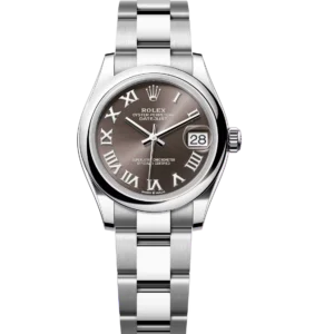 Rolex Datejust 31 Oyster Perpetual Oystersteel dark grey dial Oyster band Reference 278240