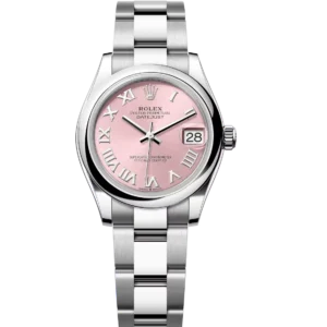Rolex Datejust 31 Oyster Perpetual Oystersteel pink dial Oyster band Reference 278240