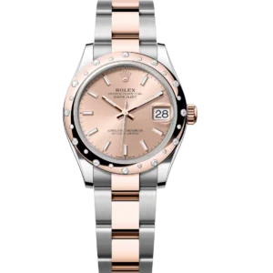 Rolex Datejust 31 Oyster Perpetual Oystersteel and Everose gold rosé-colour dial Oyster band Reference 278341RBR