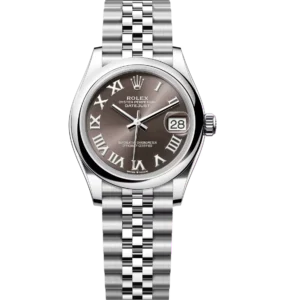 Rolex Datejust 31 Oyster Perpetual Oystersteel dark grey dial Jubilee band Reference 278240