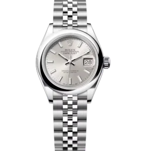 Rolex Lady-Datejust 28 Oyster Perpetual Oystersteel silver dial Jubilee band Reference 279160