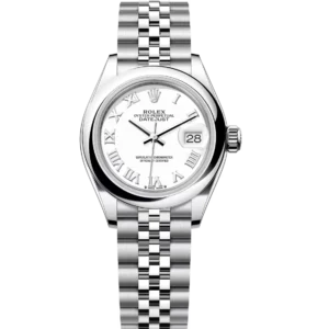 Rolex Lady-Datejust 28 Oyster Perpetual Oystersteel white dial Jubilee band Reference 279160