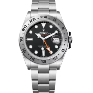 Rolex Explorer II 42 Oyster Perpetual Oystersteel black dial Oyster band Reference 226570