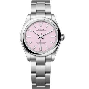 Rolex Oyster Perpetual 31 candy pink dial Oyster band Reference 277200