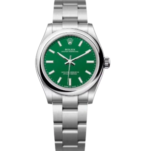 Rolex Oyster Perpetual 31 green dial Oyster band Reference 277200