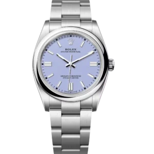 Rolex Oyster Perpetual 36 lavender dial Oyster band Reference 126000