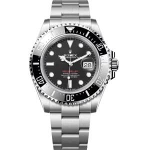 Rolex Sea-Dweller 43 Oyster Perpetual Oystersteel Cerachrom bezel insert in black ceramic Oyster band Reference 126600