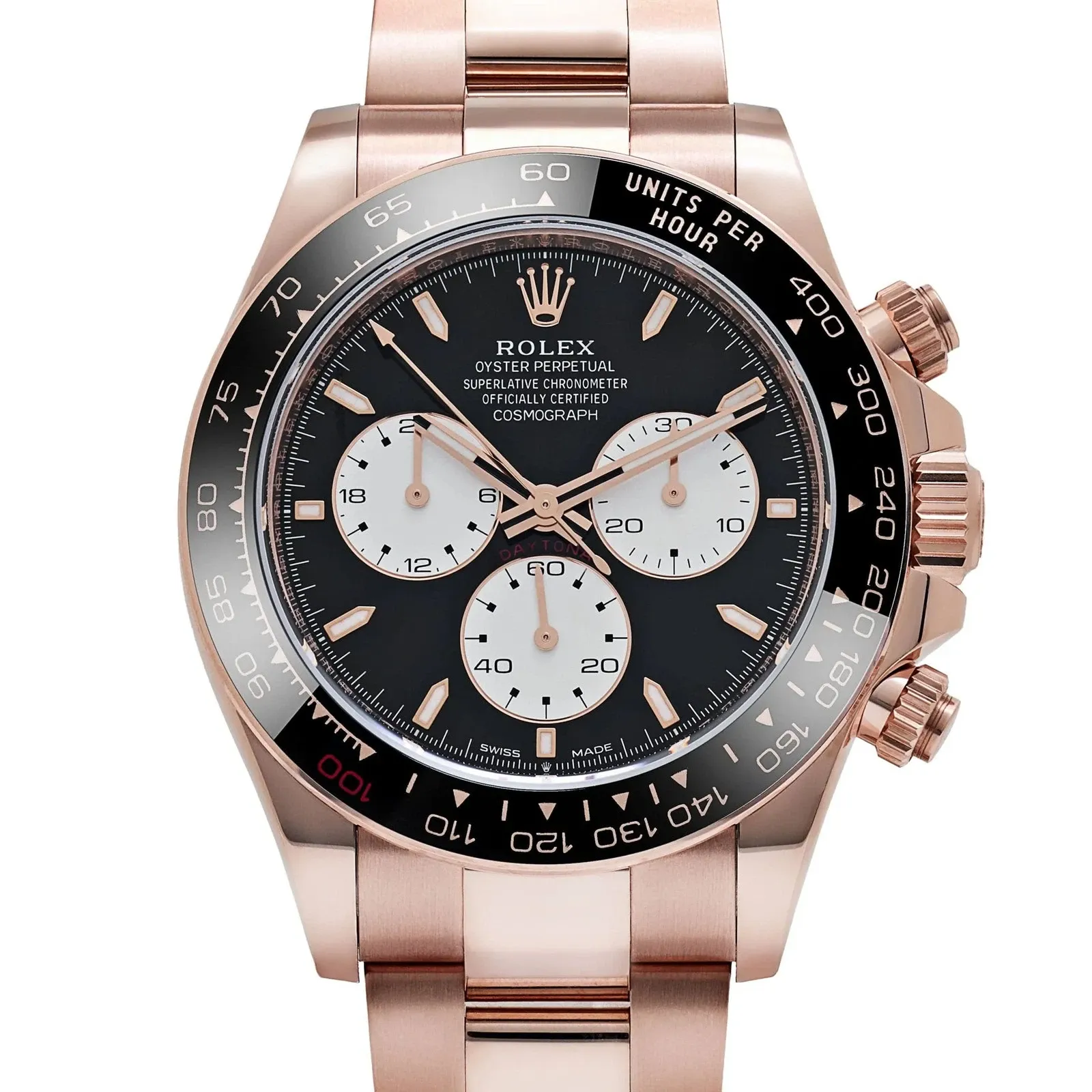 Rolex Cosmograph Daytona 40 "Le Mans 100th Anniversary" Oyster Perpetual Oystersteel Rose Gold Black Dial Ref. 126525LN 3 Rolex Cosmograph Daytona 40 "Le Mans 100th Anniversary" Oyster Perpetual Oystersteel Rose Gold Black Dial Ref. 126525LN - Image 3